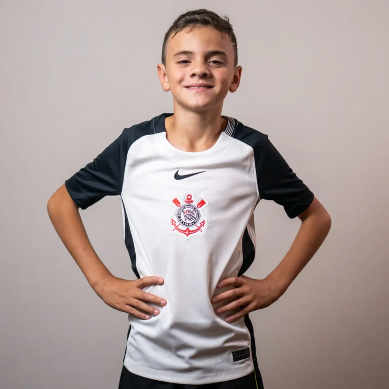 Kit Corinthians I Infantil 25/26 Nike