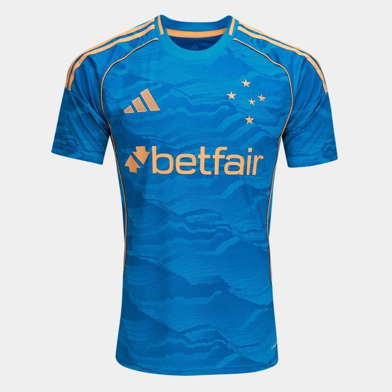 Camisa Cruzeiro III 25/26 Torcedor Adidas - Azul