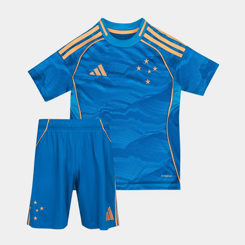 Kit Cruzeiro III Infantil 25/26  - Azul
