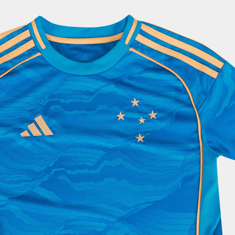 Camisa Cruzeiro III 25/26 Feminina Adidas - Azul