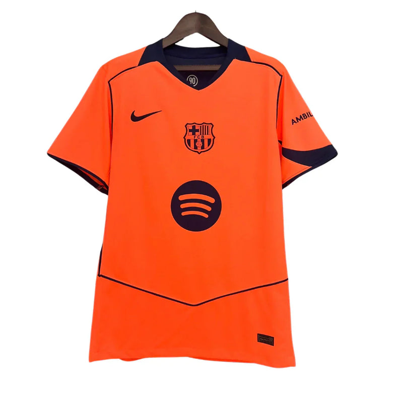 Camisa Barcelona Third 25/26 Torcedor Nike Mamba Masculina - Laranja
