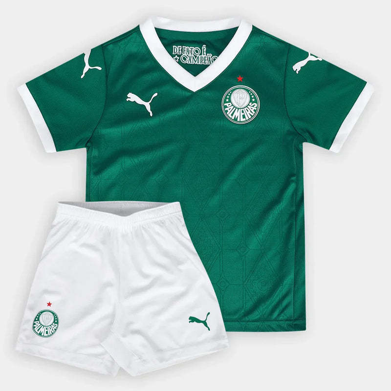 Kit Infantil Palmeiras I 25/26 s/n Torcedor Puma - Verde