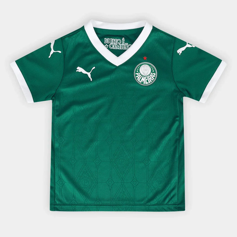 Kit Infantil Palmeiras I 25/26 s/n Torcedor Puma - Verde