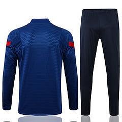 Conjunto Inverno Atlético de Madrid Azul Nike - Ziper