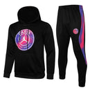 Conjunto Inverno PSG Preto Jordan - Com Capuz