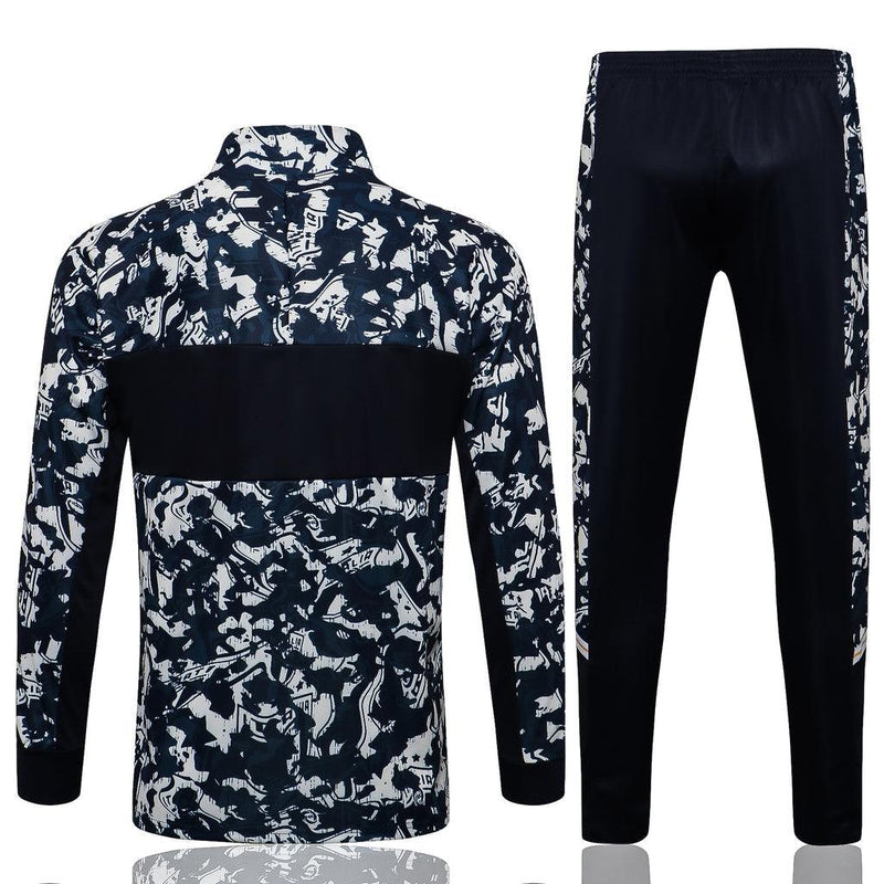 Conjunto Inverno Itália Preta e Branca Puma - Com Fecho