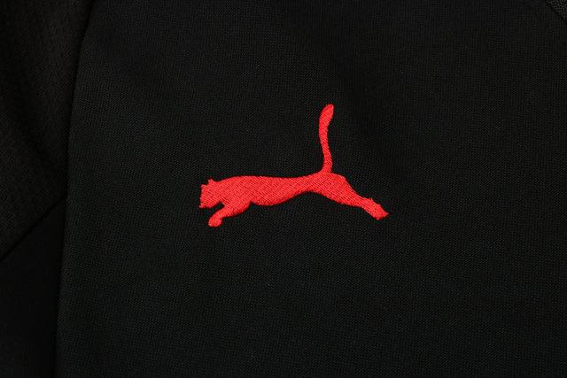 Conjunto Inverno Milan Preta Puma - Com Capuz