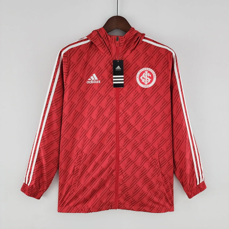 Corta-vento Internacional Adidas - Vermelho